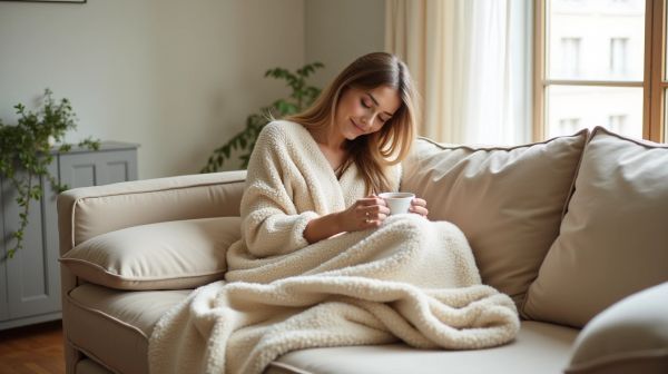 Warum eine kuscheldecke fürs sofa mehr ist als nur Wärme